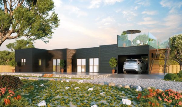 Tunquén 100m² Panel SIP