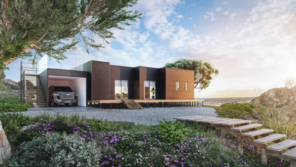 Tunquén 85m² Terraza Básica