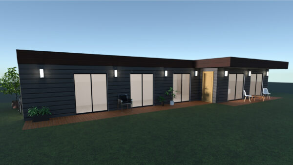 Huelquén 86m² Panel SIP